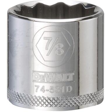 SCKT3/8"DR 7/8" 12PT