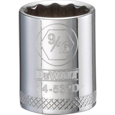 SCKT3/8"DR 9/16" 12PT