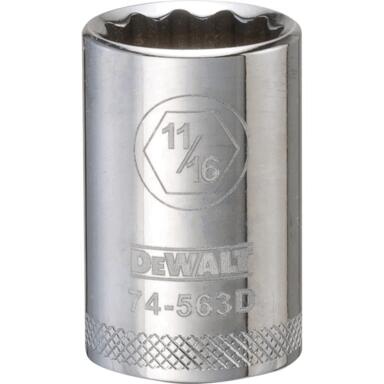 SCKT1/2" DR 11/16" 12PT