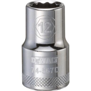 SCKT 1/2"DR 12MM 12PT