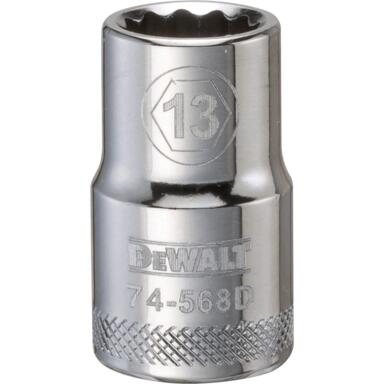SCKT 1/2"DR 13MM 12PT
