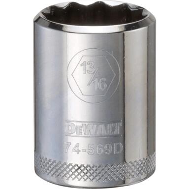 SCKT1/2" DR 13/16" 12PT