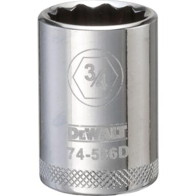 SCKT1/2" DR 3/4" 12PT