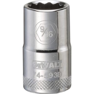 SCKT1/2" DR 9/16" 12PT
