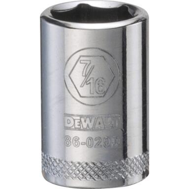 SCKT1/4"DR 7/16" 6PT