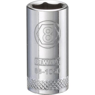 SCKT1/4"DR 8MM 6PT