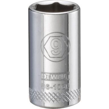 SCKT1/4"DR 9MM 6PT