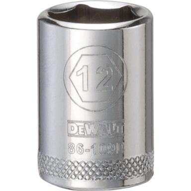 SCKT1/4"DR 12MM 6PT