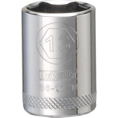SCKT1/4"DR 13MM 6PT