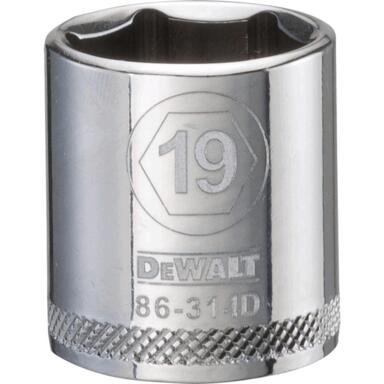 SOCKET 19X3/8" MM DW
