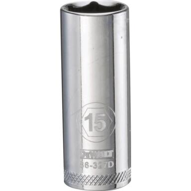 SCKT 3/8"DR 15MM 6PTDP