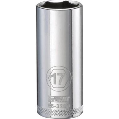 DEEP SCKT MTRC 17MM 3/8"