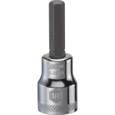 SCKT HEX BIT 3/8"DR 1/4"