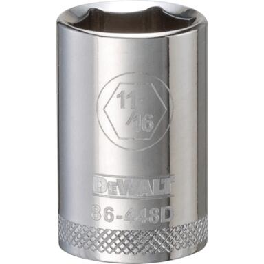 SOCKET 11/16X1/2" SAE DW