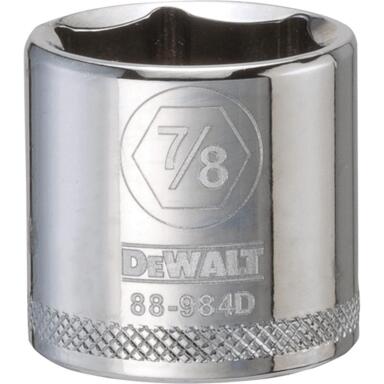 SOCKET 7/8X3/8" SAE DW