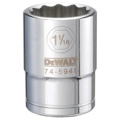 SOCKET 1-1/16X3/4" SAE