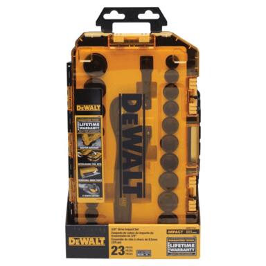 IMPCT SOCKET SET 23P 3/8