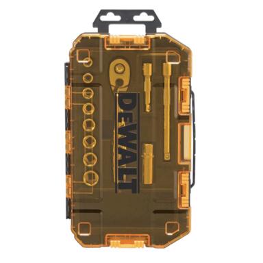 SCKT ST MT/SAE 3/8" 12PC DEWALT