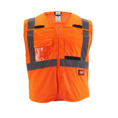 SAFETY VEST ORG L/XL