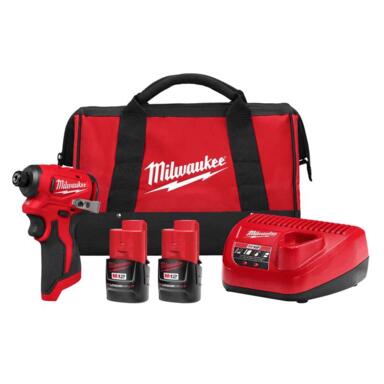 M12 1/4" Impact Driver Set Kit
