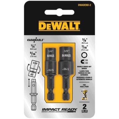 NUT DRIVR SET 2P DW