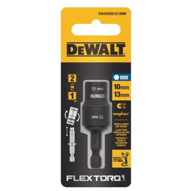 NUT DRIVR 10&13MMX2" DW