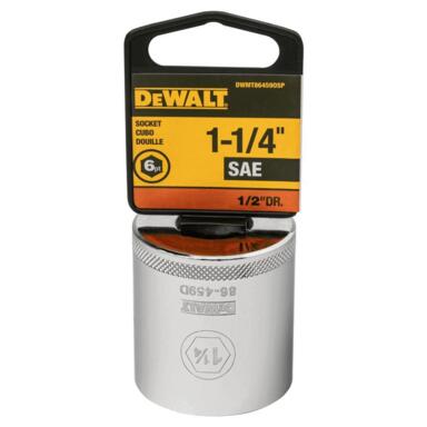 SOCKET 1-1/4X1/2" SAE DW