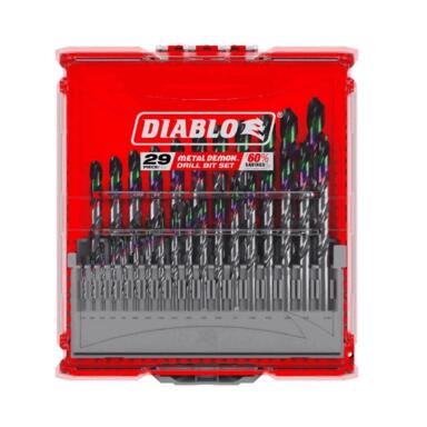 Drl Bit Set 3flt Shnk Ss Diablo