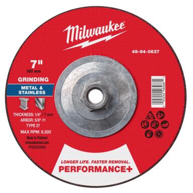 MTL GRIND WHL 7X5/8-11