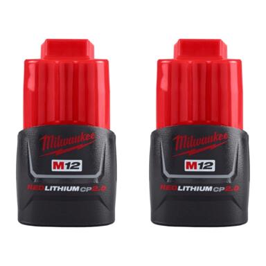 M12 Btry Lthm-ion 2pk