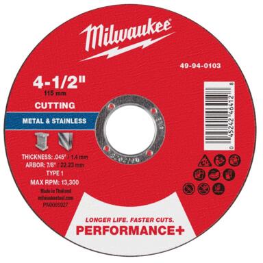 MTL C/O WHEEL 4.5X7/8