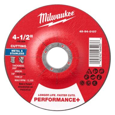 MTL C/O WHEEL 4.5X7/8