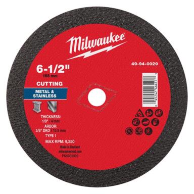 MTL C/O WHEEL6.5X5/8X1/8