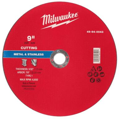 MTL C/O WHEEL 9X7/8X3/32