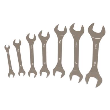 WRENCH SET THIN SAE 7PC