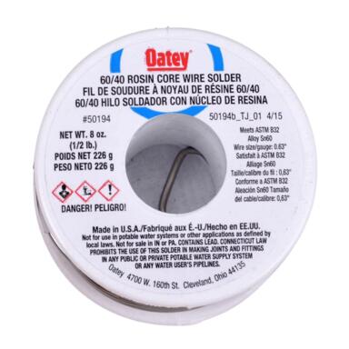 ROSIN CORE SOLDER 8OZ