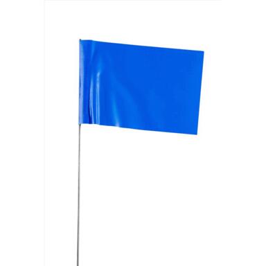 STAKE FLAGS BLU 25PC