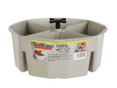 TRAY BUCKET 4" GRAY