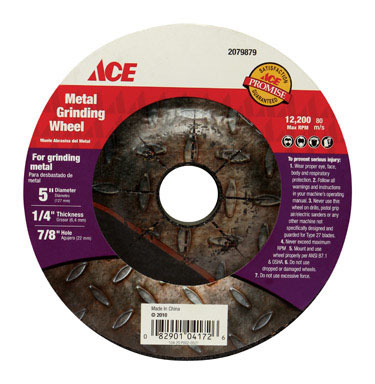 WHEEL GRIND 5" METAL ACE