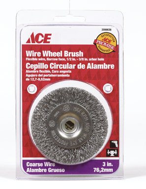 Mm 3" Crimped Coarse Wheel