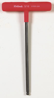 HEX KEY PWR TBALL5/16"9"