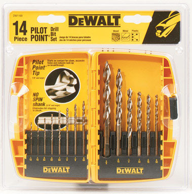 PILOT PNT DRILL SET 14PC