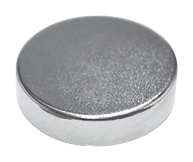 Magnet Source .118 in. L X .709 in. W Silver Neodymium Super Disc Magnets 6.5 lb. pull 3 pc