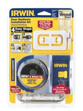 Irwin Door Lock Installation Kit 7 pc