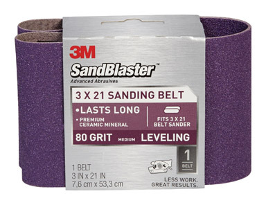 SANDBELT 3X21" 80G PK1