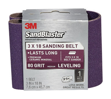 SANDBELT 3X18" 80GRITS