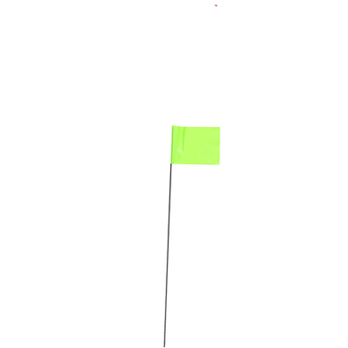 10PK Fluor Lime Marking Flags