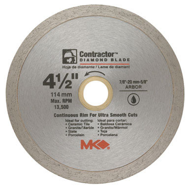 DIAMOND BLADE4.5"WET CON