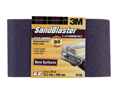 SANDBELT 3X24" 80G PK1