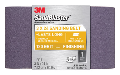 SANBELT 3X24"120G PK1